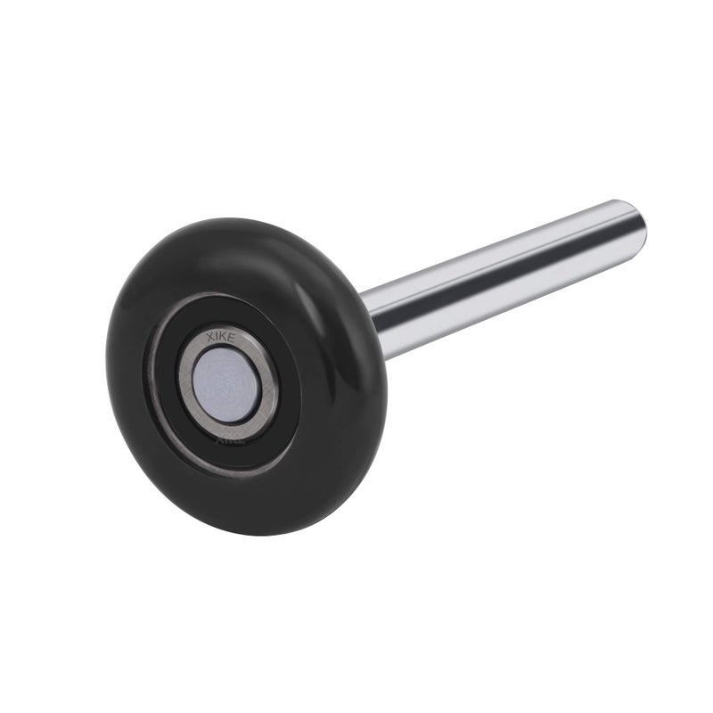 XiKe 10 Pack Black 2" Nylon Garage Door Roller 4" Stem, Quiet/Durable and High Load, Use 6200-2RS Double Seals Precision Bearings. - Image 5